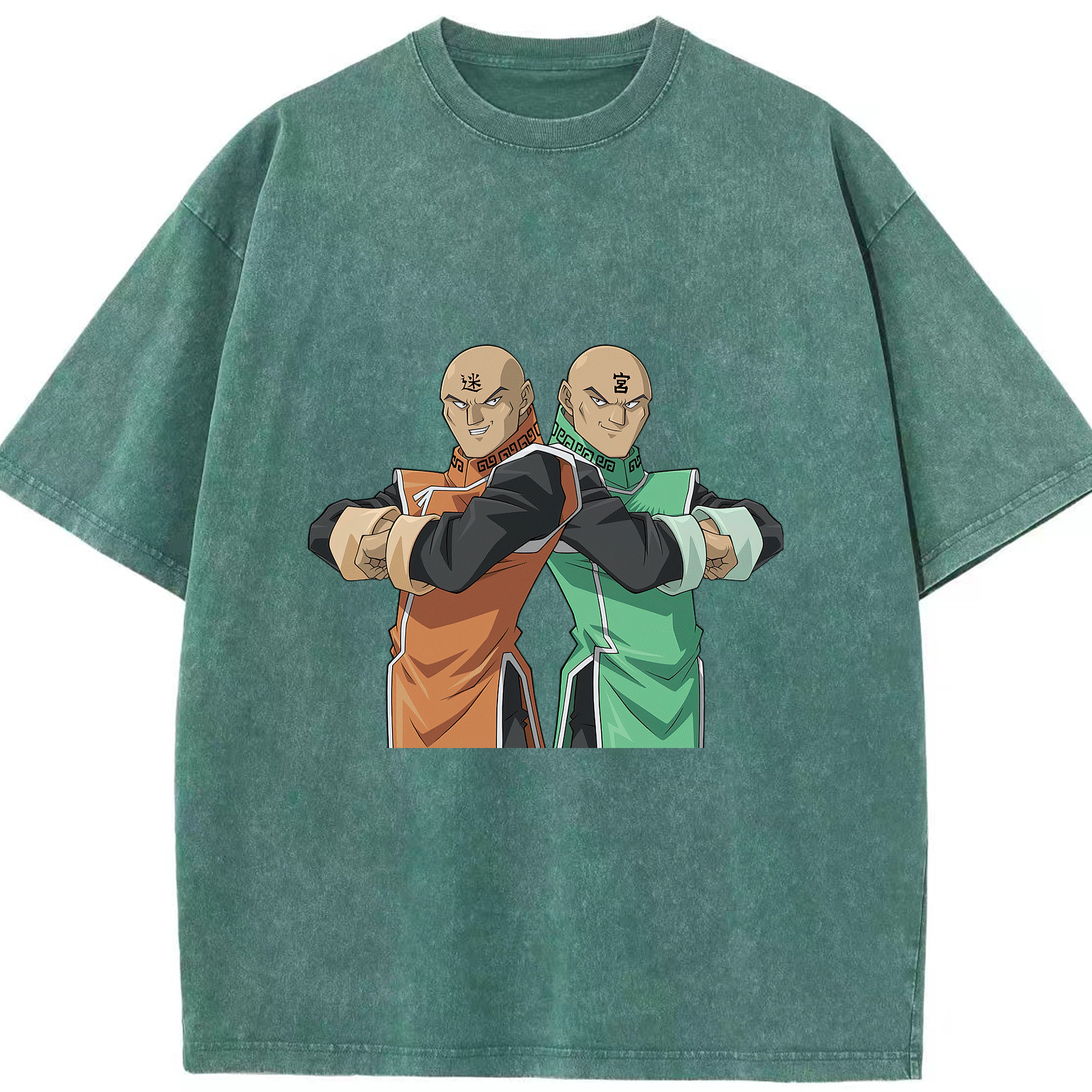 （画像用） 遊☆戯☆王 Yu-Gi-Oh! 綿100% ヴィンテージ風 半袖Tシャツ（フロントプリント）